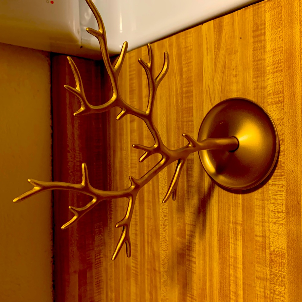 Golden Jewelry Tree